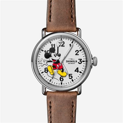 Shinola Brings Back the Iconic Mickey Mouse Watch 